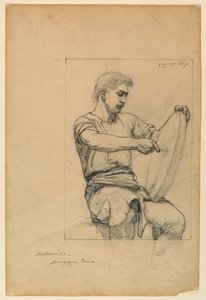 Ontwerp voor Tijdschriftomslag door Kenyon Cox
