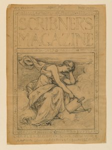 Ontwerp voor tijdschriftomslag, Scribner