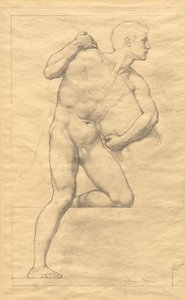 Schets door Kenyon Cox