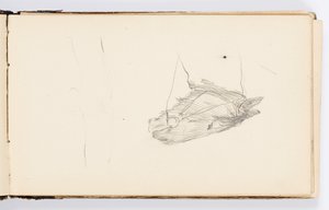Schetsboek Pagina door Kenyon Cox