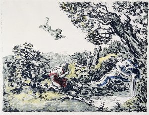 Album de Paysage: La Source, 1900 (lithografie in kleuren) door Ker Xavier Roussel