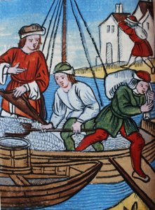 Zouthandelaar in Parijs