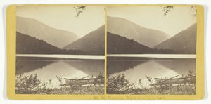 Franconia Notch vanaf Echo Lake
