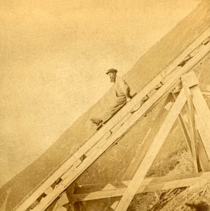 Kustend, Mt. Washington Railway, ca. 1900 door Kilburn Brothers