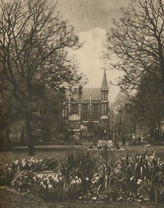Rode bakstenen bibliotheek van Lincoln