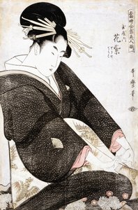  door Kitagawa Utamaro