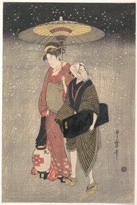  door Kitagawa Utamaro