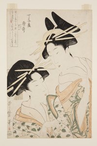 Karauta van Chūjiya door Kitagawa Utamaro