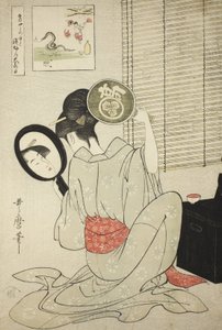 Takashima Ohisa, c.1795 door Kitagawa Utamaro
