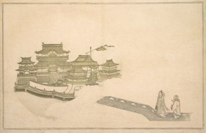 Het Paleis op de Maan door Kitagawa Utamaro