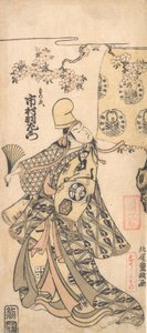 De Acteur Ichimura Uzaemon IX door Kitao Shigemasa