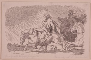 Illustratie bij "De strijd met Jens Grand" door Kittendorff and Aagaard
