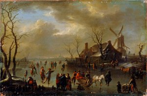 Winterlandschap, 17e eeuw