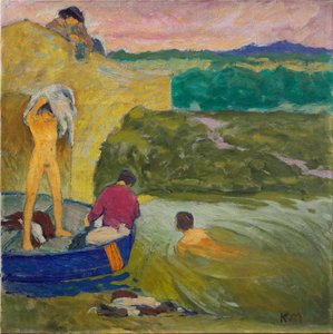 Badhuisgangers, ca. 1911