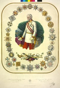 Joseph Radetzky (lithografie) door Konrad Grob