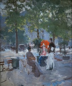 Een Parijs café