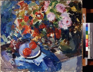 Asters en tomaten