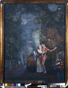 Harlekijn en een Dame