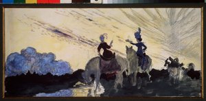 Een wandeling door Konstantin Andreevic Somov