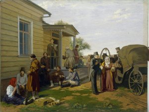Vrederechter door Konstantin Apollonovich Savitsky