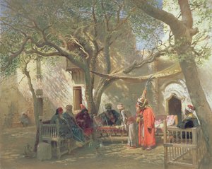 Derwisjen in Caïro door Konstantin Egorovich Makovsky