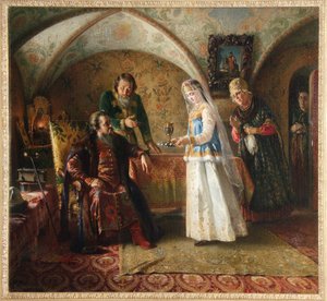 Uit het dagelijks leven van de Russische bojaar in de 17e eeuw