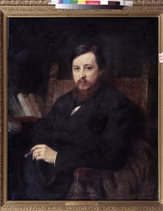 Portret van de componist Michail P. Azantsjevski