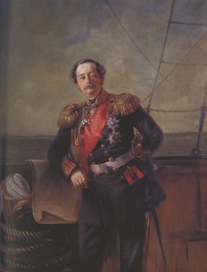 Portret van Graaf Nikolay Nikolayevich Muravyov-Amursky 1809-1881, 1863