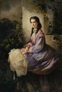 Portret van Gravin S.L. Stroganova
