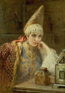 Onbekend beeld door Konstantin Egorovich Makovsky