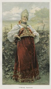 Boyar dochter door Konstantin Makovsky