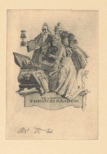 Ex libris van Sándor Turóczi