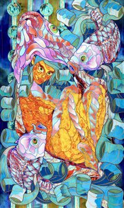Levendige waterfantasie door Kostyantin Malginov