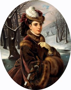 Adelina Patti, 1843-1919, 1873-75 door Károly Markó the Younger