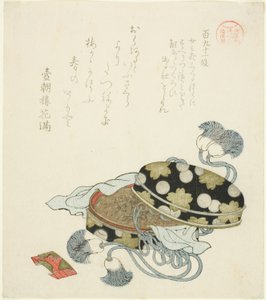 Passage 191 (Hyaku kyujuichi dan), uit de serie "Essays in Idleness voor de Asakusa Groep (Asakusagawa Tsurezuregusa)" door Kubo Shunman