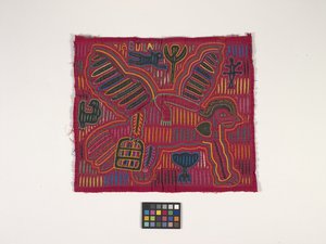 Shirt Paneel (Mola) door Kuna Indian Culture