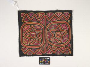 Shirtpaneel (Mola) door Kuna Indian Culture