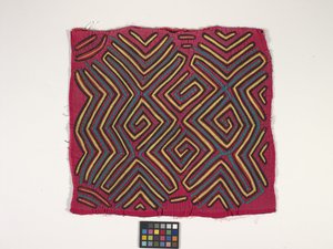 Shirtpaneel (Mola) door Kuna Indian Culture