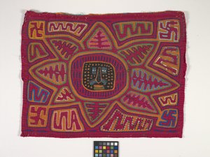 Shirtpaneel (Mola) door Kuna Indian Culture