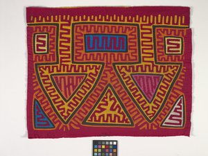 Shirtpaneel (Mola) door Kuna Indian Culture