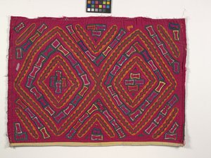 Shirtpaneel (Mola) door Kuna Indian Culture