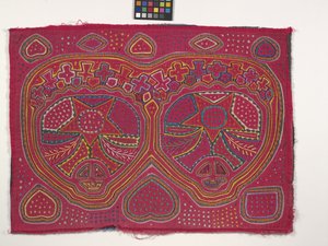 Shirtpaneel (Mola) door Kuna Indian Culture
