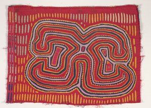 Shirt Paneel (mola), c.1950 door Kuna Indian Culture