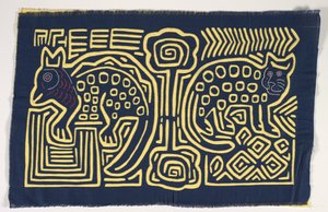Shirt Paneel (mola), c.1950 door Kuna Indian Culture