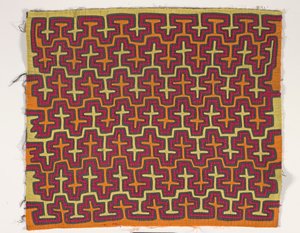 Shirt Paneel (mola), ca. 1950 door Kuna Indian Culture