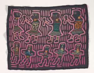 Shirt Paneel (mola), ca. 1950 door Kuna Indian Culture