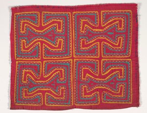 Shirt Paneel (mola), ca. 1950 door Kuna Indian Culture