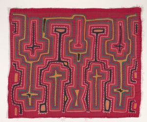 Shirt paneel (mola) door Kuna Indian Culture