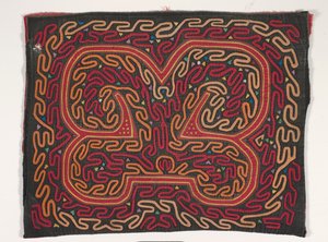Shirt paneel (mola) door Kuna Indian Culture