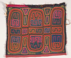 Shirt paneel (mola) door Kuna Indian Culture